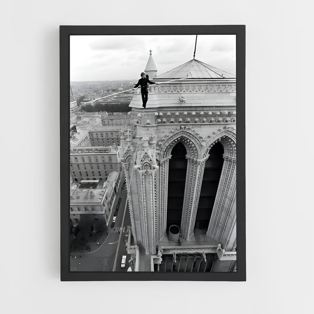 Poster Philippe petit – affiche Cirque (vue 2)